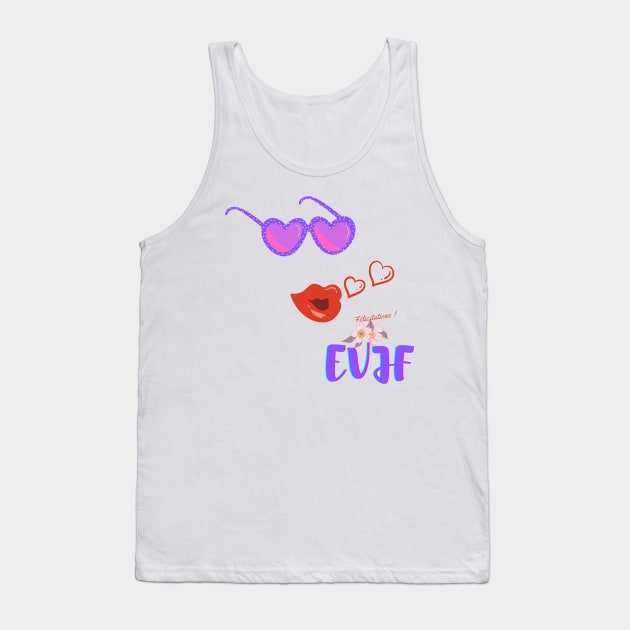 Enterrement de vie de jeunes filles, mariage, widding Tank Top by Zinoo